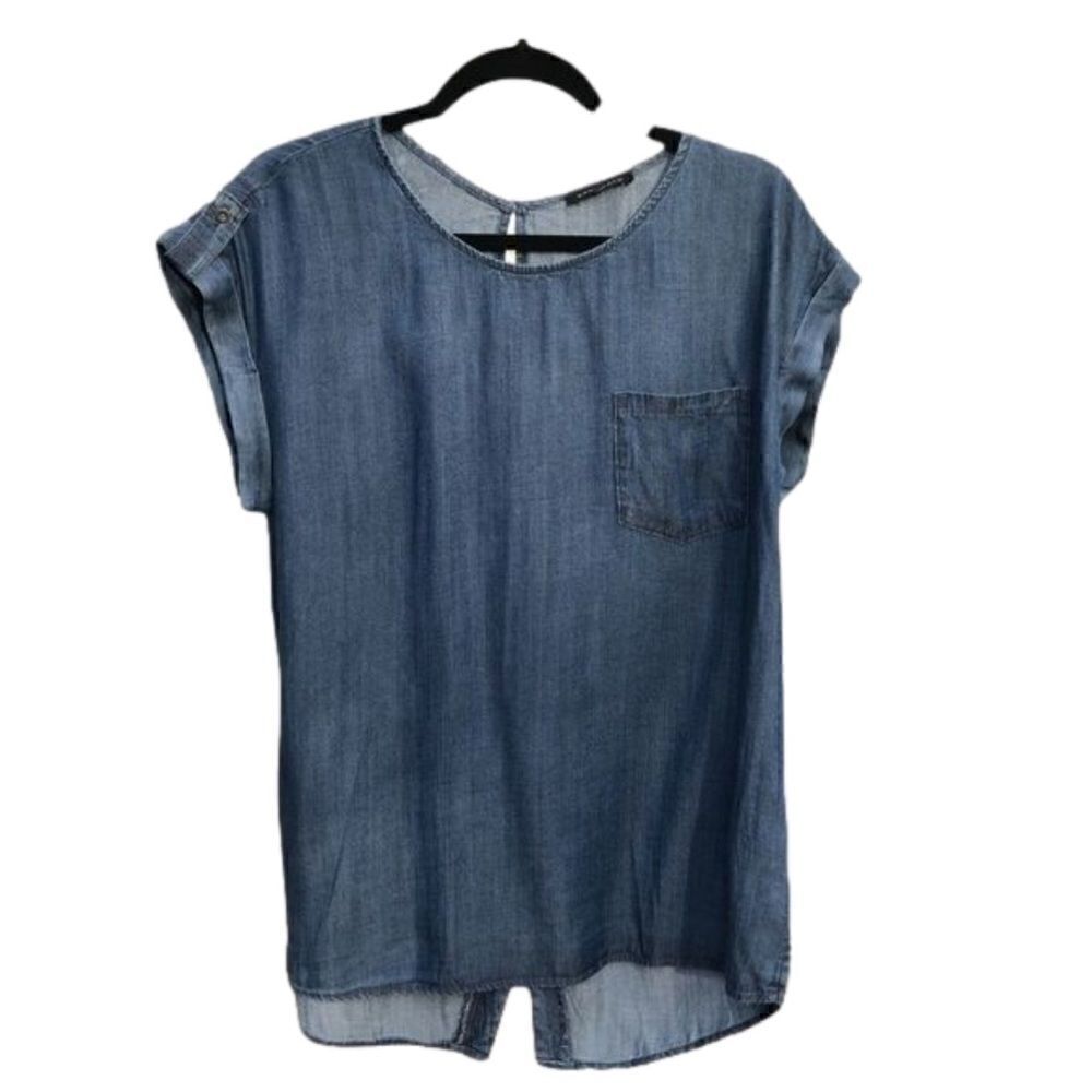 ⭐️ 3 for $30 Short Sleeve  Button Down Tunic Long Blouse